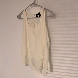 Jopna White Tank